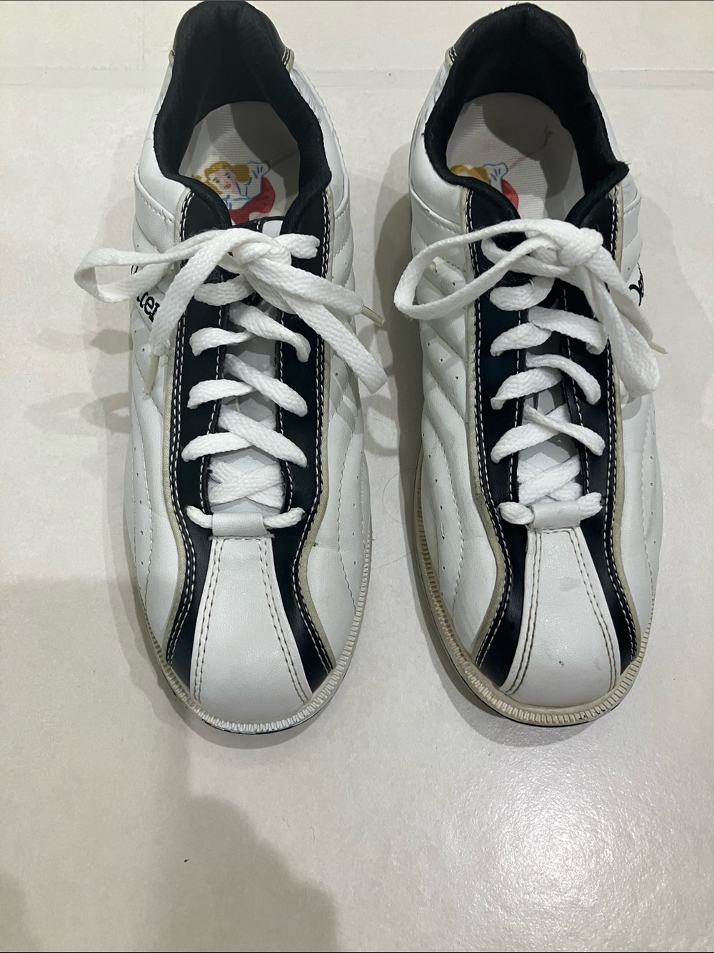 Dexter White and Black Bowling Shoes